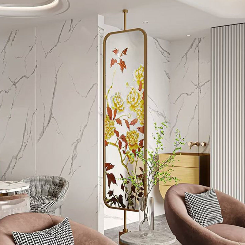 Custom Metal Room Divider Panel | Stylish Aluminum Partition for Living Room & Workspace
