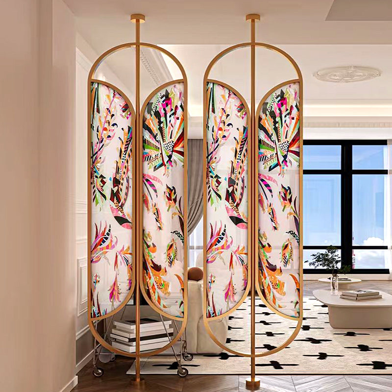 Custom Metal Room Divider Panel | Stylish Aluminum Partition for Living Room & Workspace