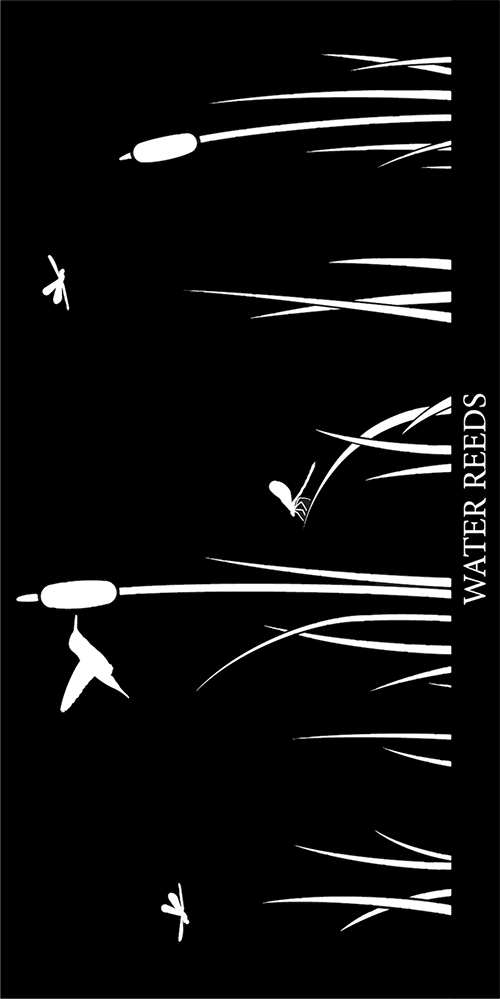 Baleine Laser Cut Decorative Wall Art pattern detail reference