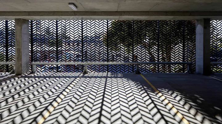 Herringbone | Architectural Metal Screen Pattern hero image
