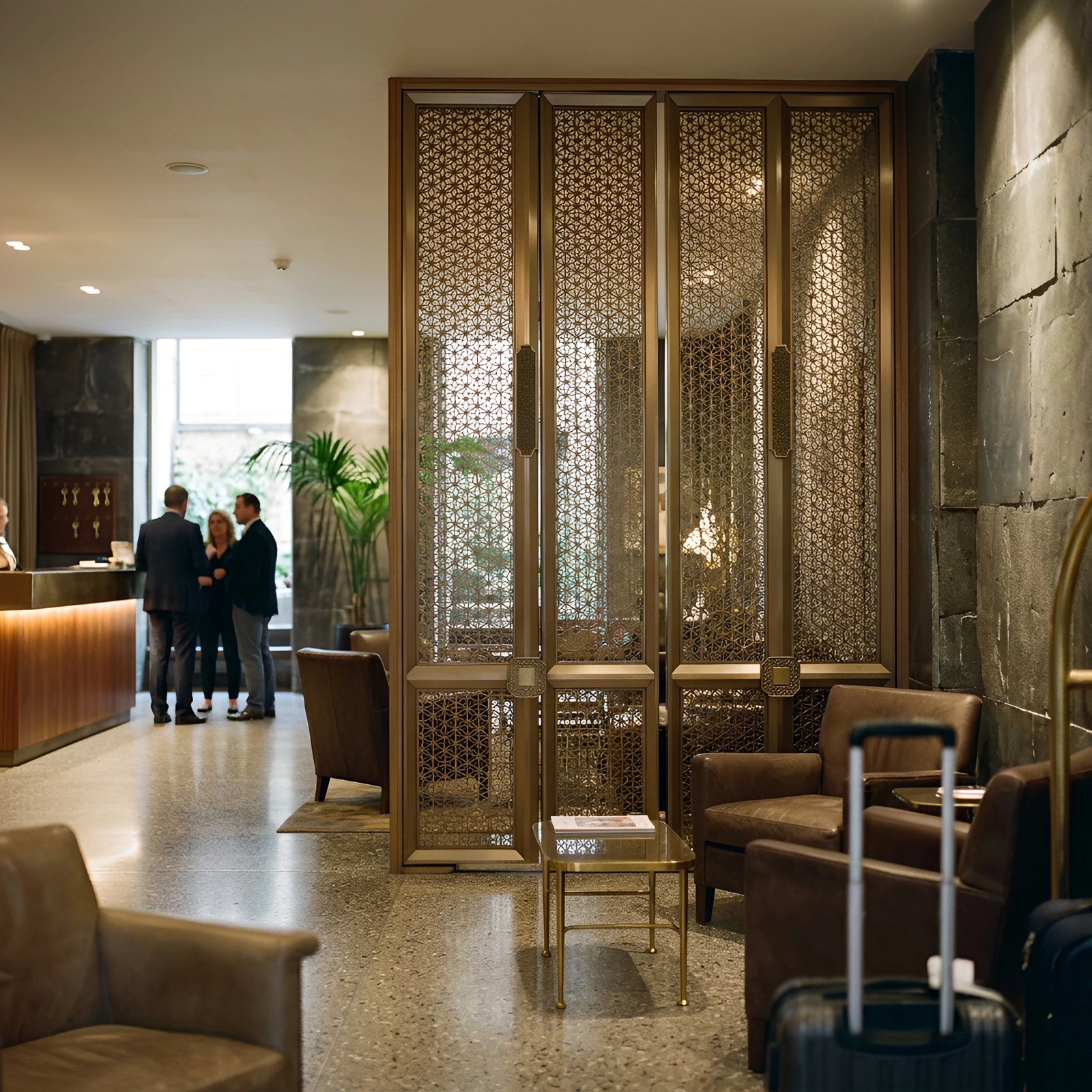 Boutique Hotel Lobby & Lounge Screens