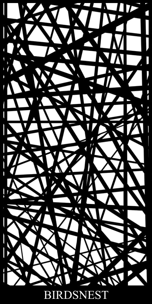 Birds Nest Decorative Panel Designs | Architectural Metal Screen Pattern official installation scene 1