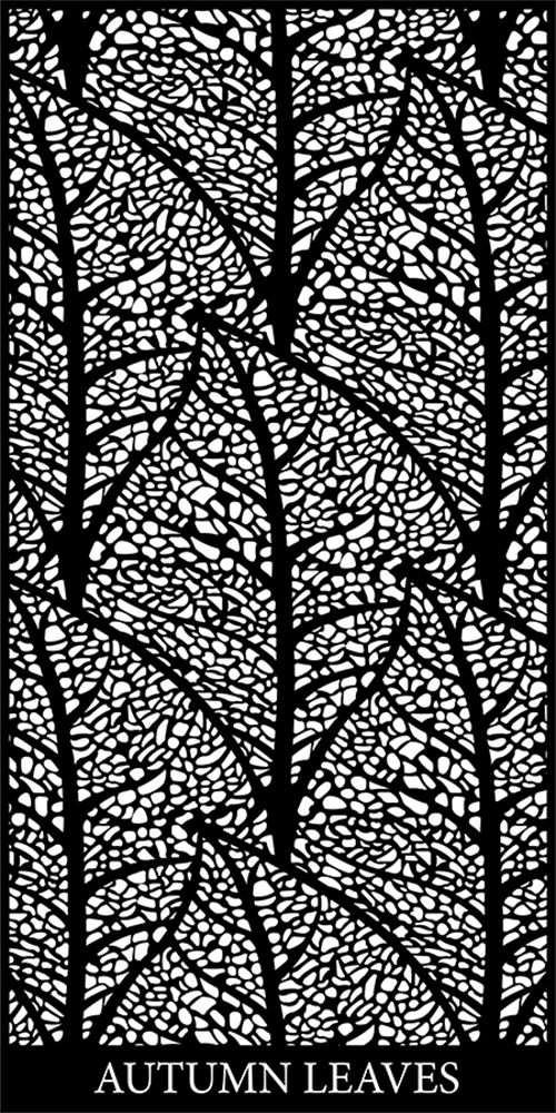 Autumn Leaves | Architectural Metal Screen Pattern official installation scene 1