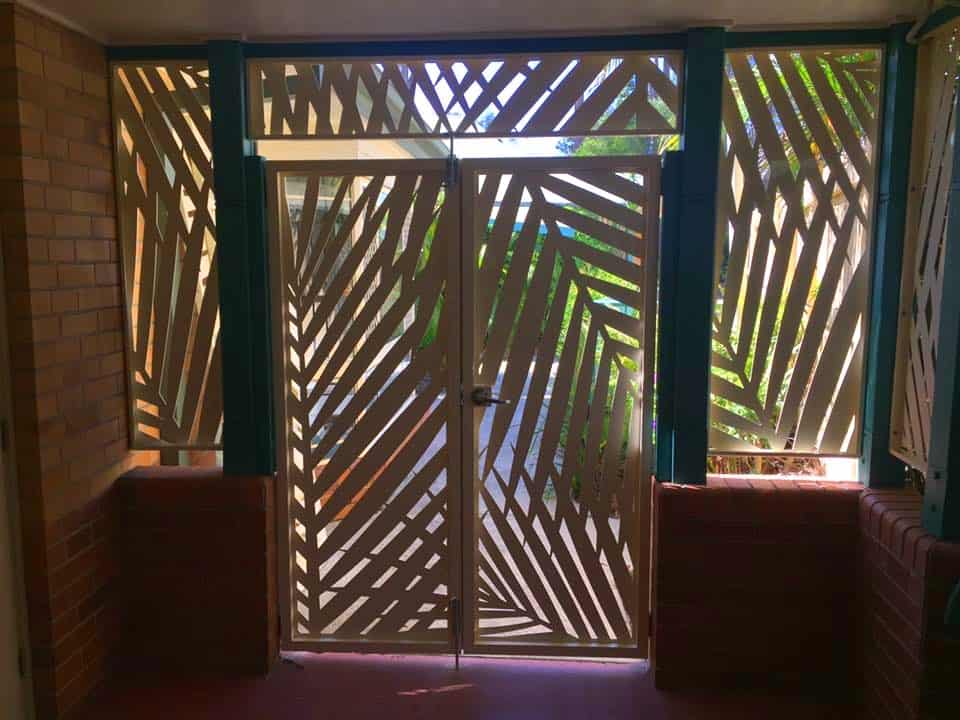 Coconut Dreaming | Architectural Metal Screen Pattern